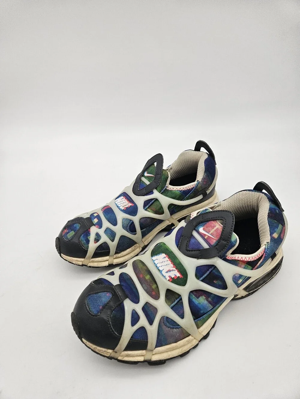 Nike Air Kukini Pixel Blue Multicolor Off Noir Black Size 9 Mens DX3273 902